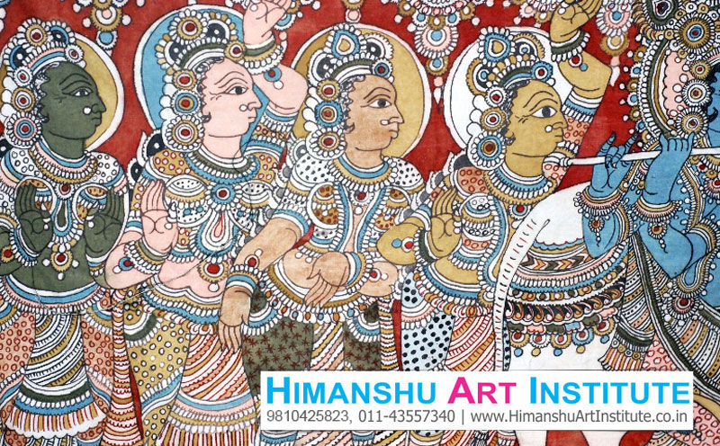 Indian Traditional Art, Kalamkari Painting Classes