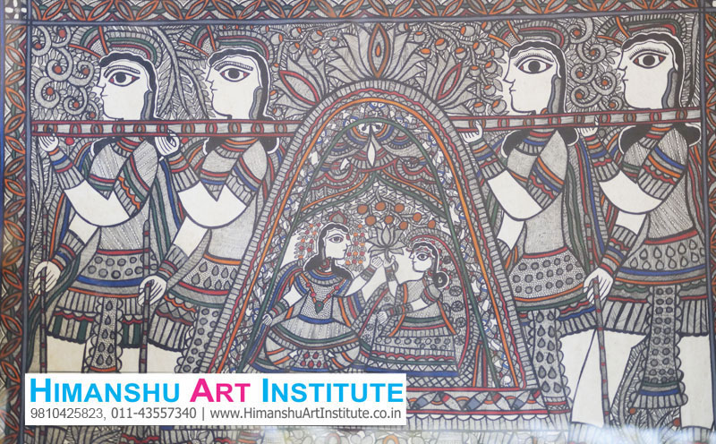 Indian Traditional Art, Madhubani Painting Classes