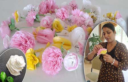 Flower Making Workshop for Corporate