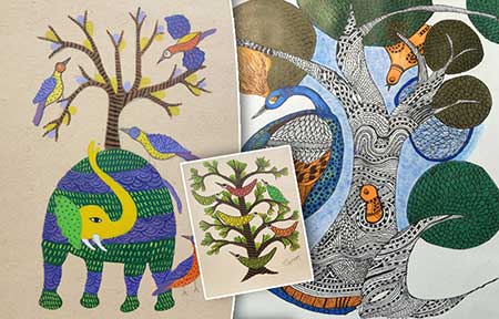 Gond Art Workshop for Corporate
