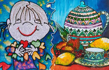 Glass Painting Workshop for Senior Citizens