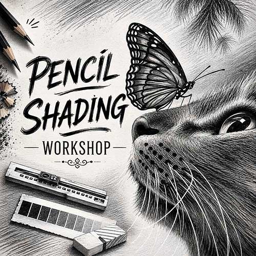 Online Pencil Shading Workshop, Pencil Shading Workshop for Adults, Pencil Shading Workshop Near Me, Art & Craft Workshops for Adults, Best Pencil Shading Workshop in Delhi, India, Himanshu Art Institute