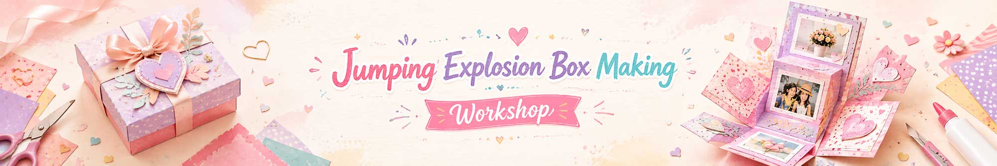 Jumping Explosion Box Making Workshop for Women, Jumping Explosion Box Making Workshop for Ladies, Jumping Explosion Box Making Workshop for Girls in Delhi, Online Jumping Explosion Box Making Workshop for Women, Jumping Explosion Box Making Workshop Near Me, Art & Craft Workshop for Women, Himanshu Art Institute