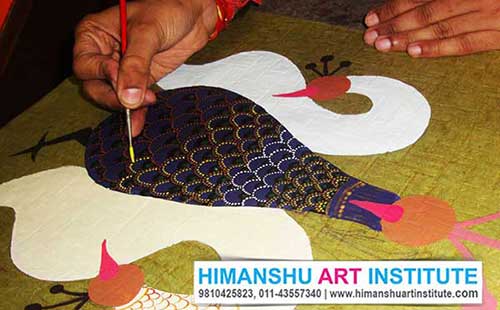 Gond Painting Classes, Batik Art Classes, Gond Art Certificate Course, Indian Traditional Art, Indian Folk Art, Indian Art Courses for Foreigners, Gond Art Classes for Foreigners