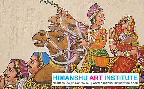 Miniature Painting Classes, Miniature Art Classes, Miniature Painting Certificate Course, Indian Traditional Art, Indian Folk Art, Indian Art Courses for Foreigners, Miniature Painting Classes for Foreigners